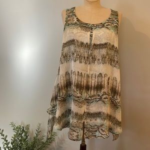 ROZ & ALI Womens blouse - small